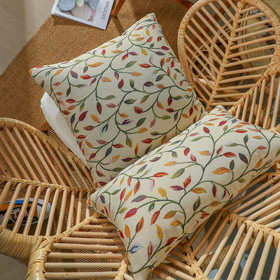 Niet wegwerpbaar Jacquard Willow Leaf Pillow 450/350g 3D Sanding Pillow Core Inclusief