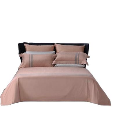 Gepersonaliseerde kleur 300tc stof 100% puur katoen beddengoed Set voor luxe hotel en familie