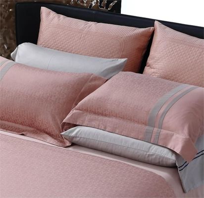 Gepersonaliseerde kleur 300tc stof 100% puur katoen beddengoed Set voor luxe hotel en familie