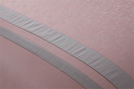 Gepersonaliseerde kleur 300tc stof 100% puur katoen beddengoed Set voor luxe hotel en familie