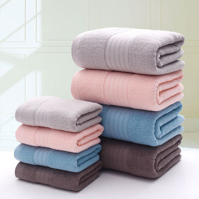 Snij Jacquard Plain Color Pure Cotton Handdoek met zachte en absorberende geweven stof