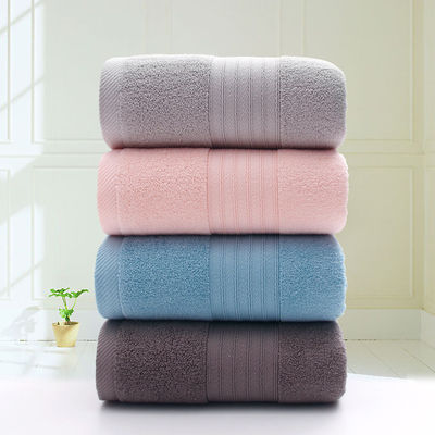 Snij Jacquard Plain Color Pure Cotton Handdoek met zachte en absorberende geweven stof