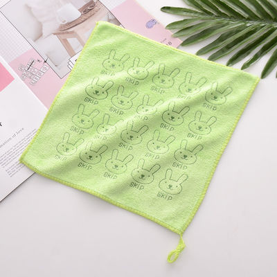Zwakke huidvriendelijke handdoek met geprinte handdoeken van cartoonmicrofiber voor de kleuterschool