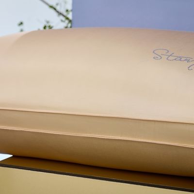 300tc gouden moerbeien zijde driedimensionaal composiet kussen aangepast draad getal
