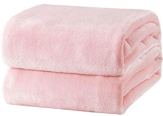 Gepersonaliseerde maat Populair zacht polyester gooi deken Koralen Vlies dekens voor reizen
