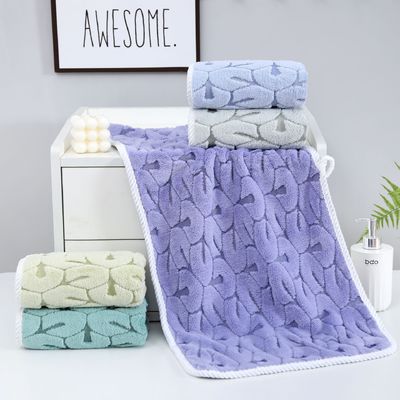 Adult Quick Drying Handdoeken Zachte en absorberende katoenen vingerpunt handdoek Set voor badkamer