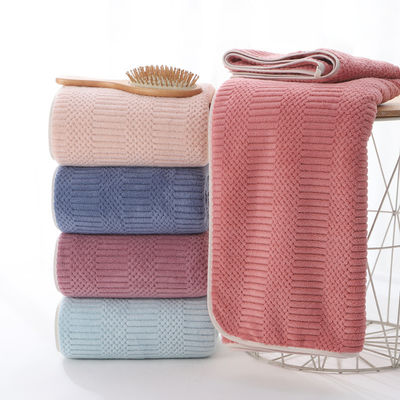 Comfortabel en snel droog Huishoudelijk badkamer douche handdoek in superzacht koraal fluweel