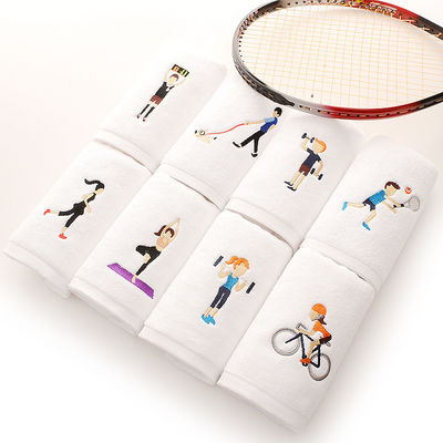 Stempel Logo Printing Cotton Gym Handdoeken voor snelle zweet absorptie tijdens de training
