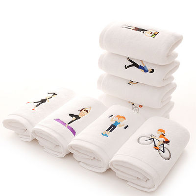Stempel Logo Printing Cotton Gym Handdoeken voor snelle zweet absorptie tijdens de training
