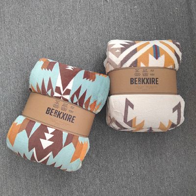 Flannel Sherpa deken voor bedkleding Koning Koningin Twin Size Geweven Polyester Boho deken