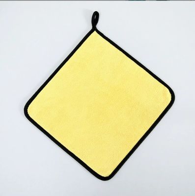 Gedrukt patroon Solid Color Microfiber Handdoek voor Super Absorberend Make-up Removal