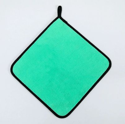 Gedrukt patroon Solid Color Microfiber Handdoek voor Super Absorberend Make-up Removal
