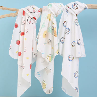 Klasse A Cotton Born Bag Thin Cartoon Hold Baby Swaddle Blanket Cover Blanket Square
