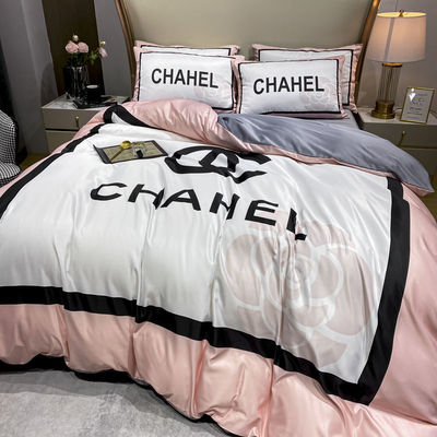 100% polyester kussenschuur dekbed set luxe beddengoed set voor volwassenen thuis beddek