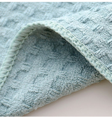 Geborduurde 100% katoenen microfiber gezichtshanddoeken voor een zachte en effectieve reiniging