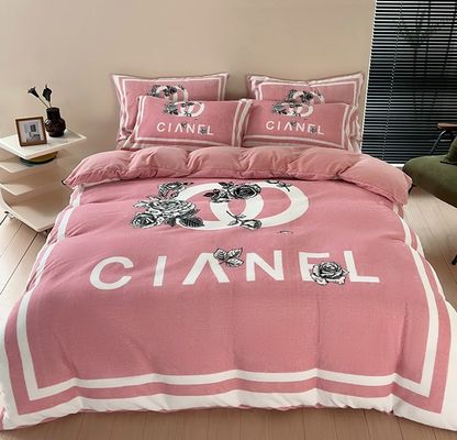 100% polyester kussenschuur dekbed set luxe beddengoed set voor volwassenen thuis beddek