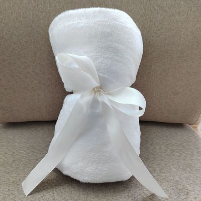 Polyester Solid Color Coral Fleece Blanket voor huis- en kantoorversiering