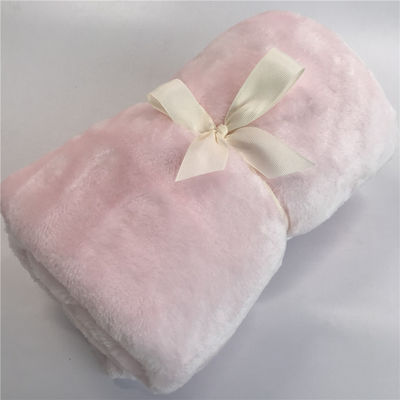 Polyester Solid Color Coral Fleece Blanket voor huis- en kantoorversiering