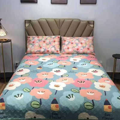 Niet-slip-all-season universele beddek voor landelijk groot Kang bed in badkamer Proef