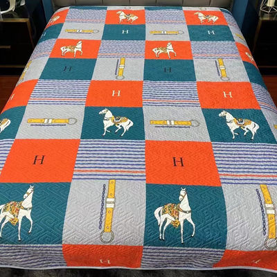 Niet-slip-all-season universele beddek voor landelijk groot Kang bed in badkamer Proef