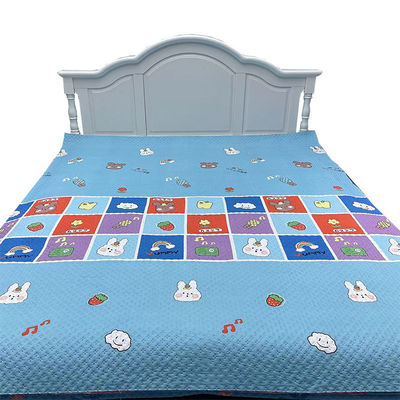 Niet-slip-all-season universele beddek voor landelijk groot Kang bed in badkamer Proef