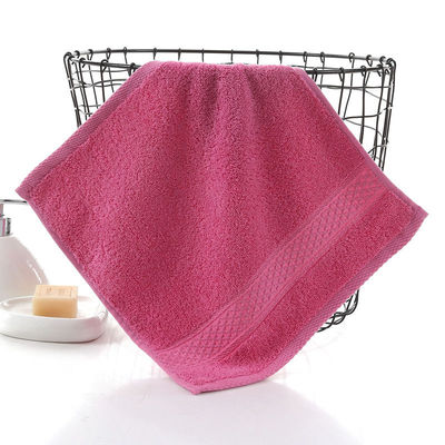 Superzacht hoog absorberend luxe Dobby Border 100% katoenen handdoek voor thuis en hotel