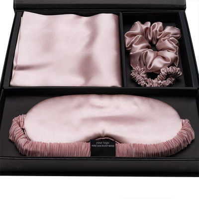 Slaapdoek voor vrouwen 100% Moerbeien zijde oogmasker kussenschuil en scrunchie
