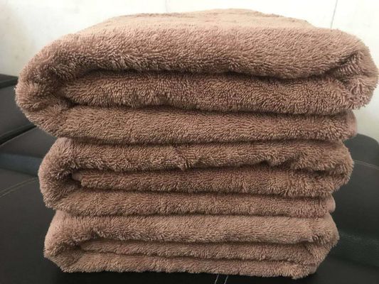 Zwakke absorberende koffie Verdikte huishoudelijke baby katoen grote handdoek 70*140cm rechthoekig Grijs Hotel baddoek