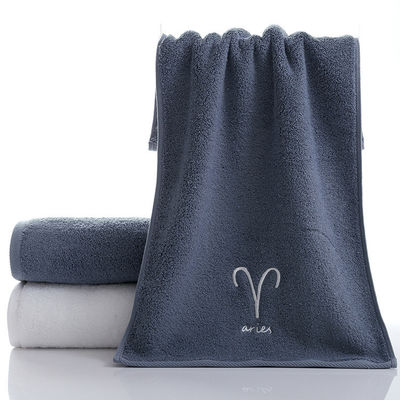 Puur katoenen handdoek Set Borduur Logo Constellatie Design Ideaal cadeau voor koppels