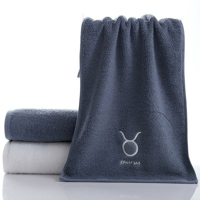 Puur katoenen handdoek Set Borduur Logo Constellatie Design Ideaal cadeau voor koppels
