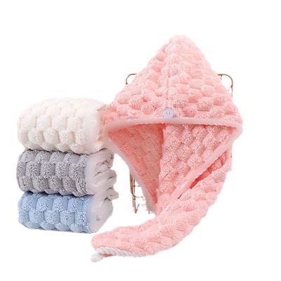 Home Custom Logo Microfiber haardroger Handdoek voor snel drogen en haarverzorging na het douchen