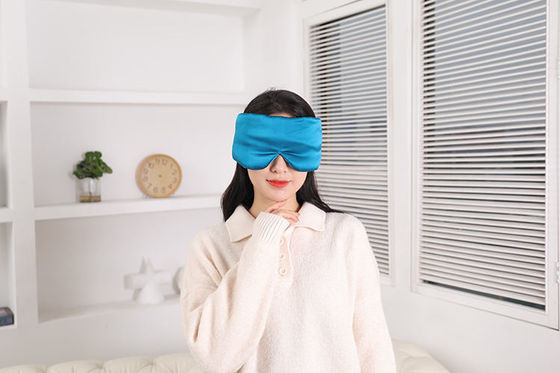 Home Custom 100% handgemaakt Moerbeien zijde oogmaskers Blackout Luxe slaap oogmaskers