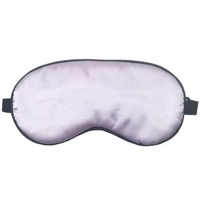 Gepersonaliseerd logo geaccepteerd zijde slapen luxe oogmasker met geurvrije ingrediënt