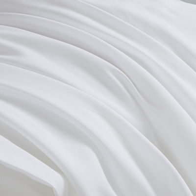 80 Stoffen tellen Cotton Hotel bedden Set voor op maat gemaakte bedden in witte kleur