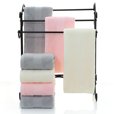 Aanpasbaar logo 100% katoenen handdoek set 6 stuks voor badkamer ruimte vereisten