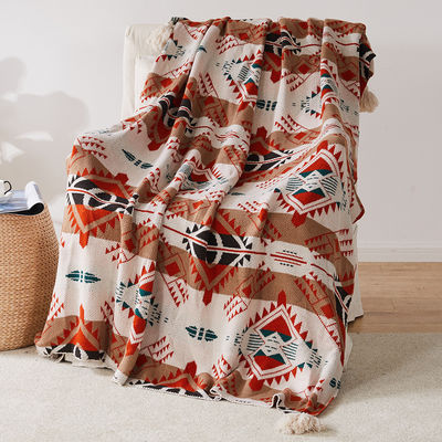 Zomer Boho Gooi deken Set gratis monster voor zacht en groot breien reizen