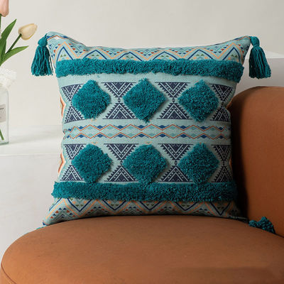 Boheemse patroon Tassel kussenschijf voor decoratieve kussens