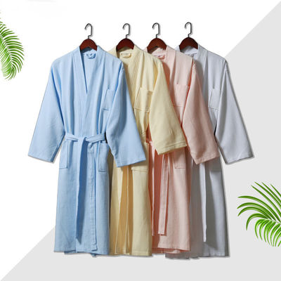 Comfortabel en absorberend koraalwol baddoek badjas voor vrouwen Volwassenen
