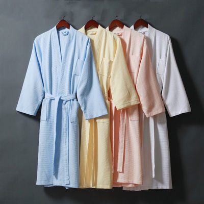 Comfortabel en absorberend koraalwol baddoek badjas voor vrouwen Volwassenen