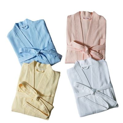 Comfortabel en absorberend koraalwol baddoek badjas voor vrouwen Volwassenen
