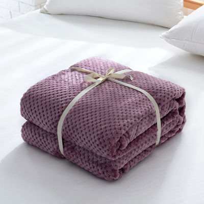 Op maat gemaakte maat Coral Fleece deken voor kantoor Nap 150*200cm Soft Touch Sofa dekens