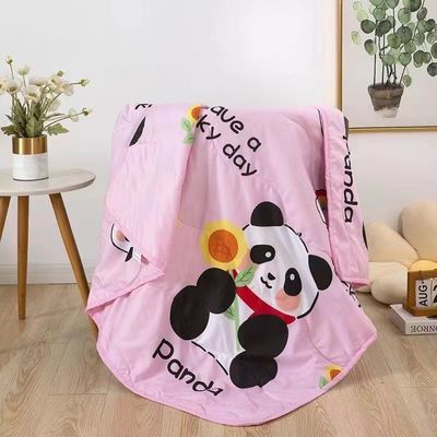 Custom logo zomerdekens voor kinderen Cartoon prints Cotton materiaal Airconditioner