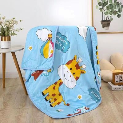 Custom logo zomerdekens voor kinderen Cartoon prints Cotton materiaal Airconditioner