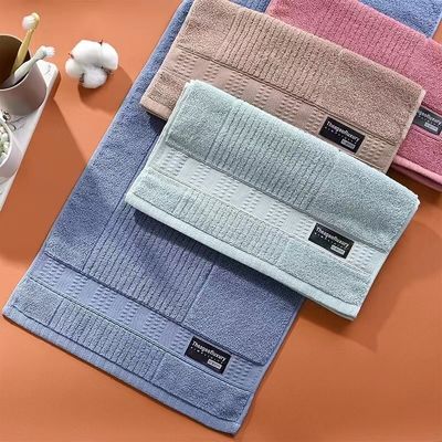 Cotton dubbelzijdige piano strook handdoek met aangepast logo en kind-proof etikettering