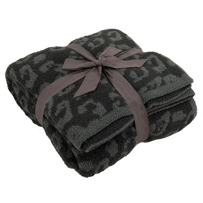 Cotton Custom deken Patroon Print Leopard Print Gezellig handgevoel Zacht gooi deken