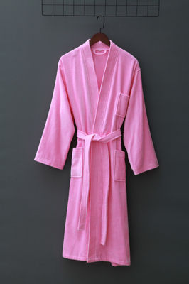 300-400g Unisex Baumwolle badjas Handdoek Pyjamas Spa badjas Badjas Professionele