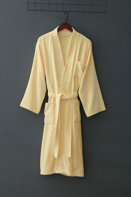 300-400g Unisex Baumwolle badjas Handdoek Pyjamas Spa badjas Badjas Professionele