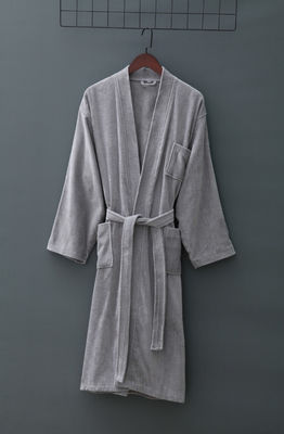 300-400g Unisex Baumwolle badjas Handdoek Pyjamas Spa badjas Badjas Professionele
