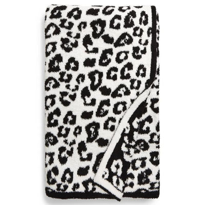 Home Appliance Comfortabele gebreide deken met luipaard zebra print in 22 kleuren