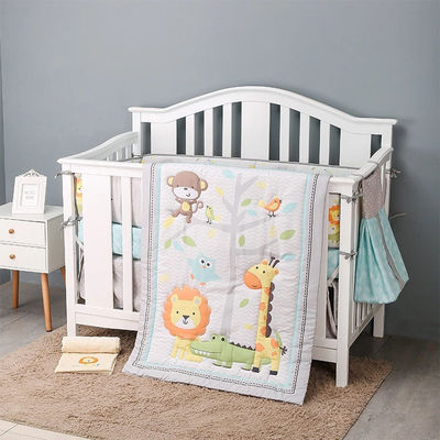 Comfortabele en ademende baby dekbedbedden sets collecties voor meisjes kinderkamer